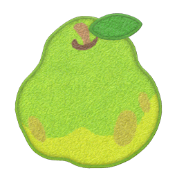 Pear rug
