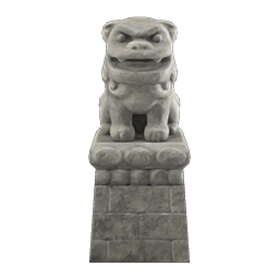 Stone lion-dog