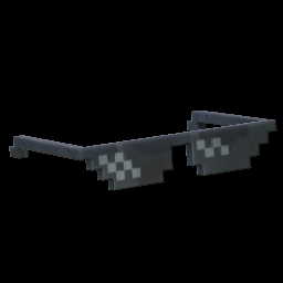 Rocket League Black Pixelated Shades: Multichrome Trading Price Index ...