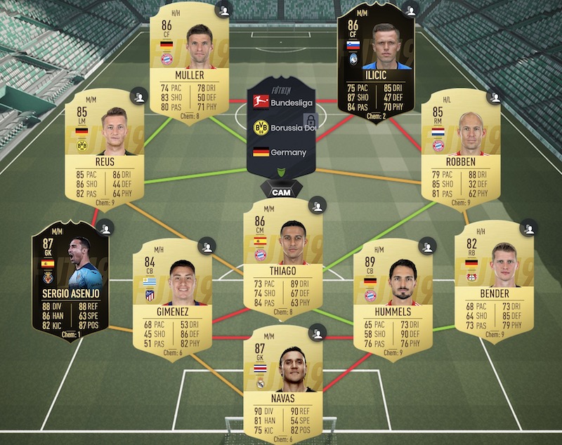 Fifa 19 Bundesliga 91 Marco Reus Potm Sbc Cheap Squads Solutions