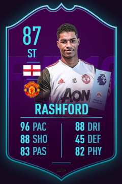 Rashford fifa 19