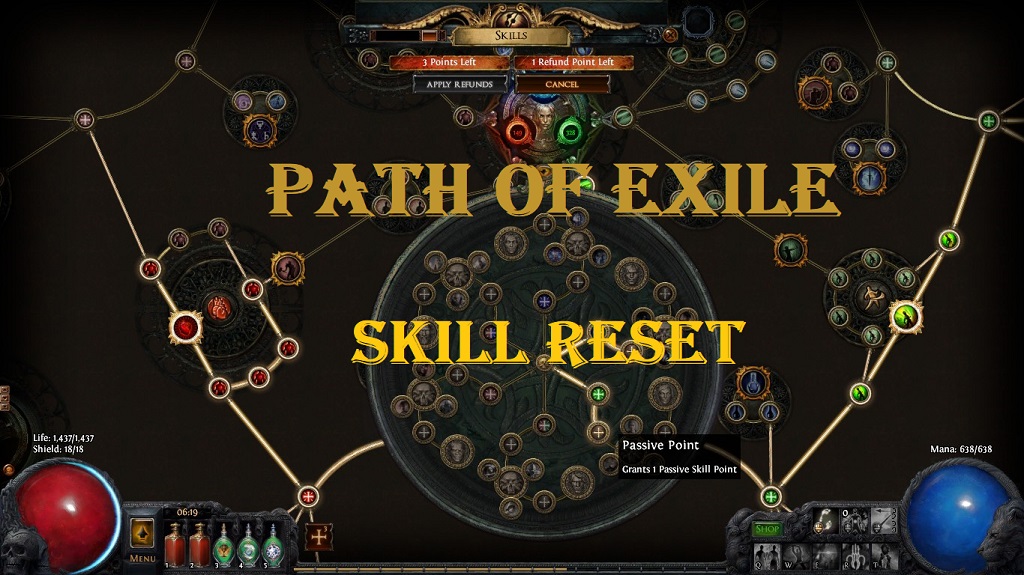 path of exile respec points