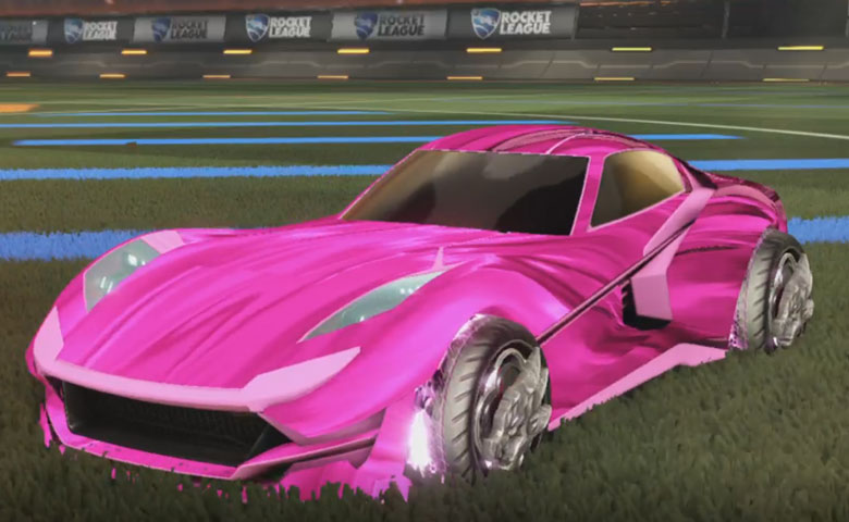 Pink Dominus Rocket League