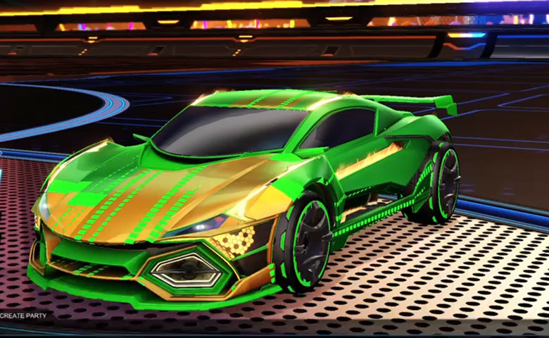Rocket league R3MX GMT Forest Green design with Ault-SPL,EQ-RL