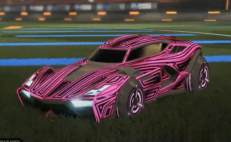 Rocket league Breakout Type-S design with Reevrb,Labyrinth